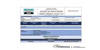 COLEGIO DE BACHILLERATO JORGE ENRIQUE CHAVEZ CELI