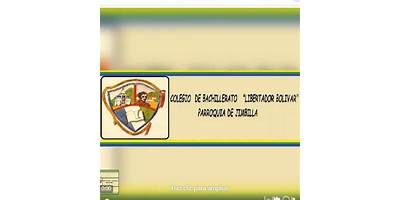 COLEGIO DE BACHILLERATO LIBERTADOR BOLIVAR