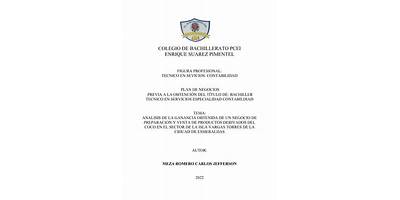 COLEGIO DE BACHILLERATO PCEI ENRIQUE SUAREZ PIMENTEL