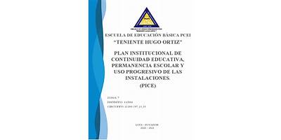 ESCUELA DE EDUCACION BASICA PCEI TNTE HUGO ORTIZ