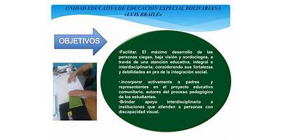 UNIDAD EDUCATIVA ESPECIALIZADA LUIS BRAILLE