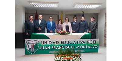 UNIDAD EDUCATIVA PCEI JUAN FRANCISCO MONTALVO