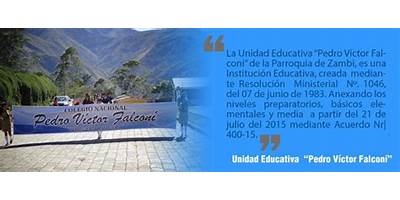 UNIDAD EDUCATIVA PEDRO VICTOR FALCONI