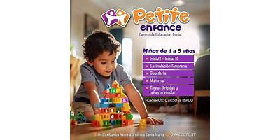 CENTRO DE EDUCACION INICIAL PARTICULAR PETITE ENFANCE