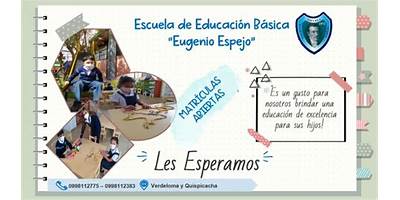 ESCUELA DE EDUCACIÓN BÁSICA DR EUGENIO ESPEJO NRO 35