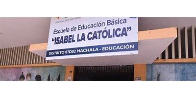 ESCUELA DE EDUCACIÓN BÁSICA ISABEL LA CATÓLICA