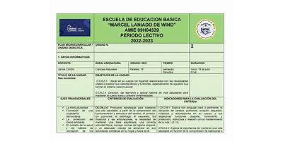 ESCUELA DE EDUCACIÓN BÁSICA MARCEL LANIADO DE WIND