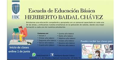 ESCUELA DE EDUCACIÓN BÁSICA PARTICULAR HERIBERTO BAIDAL CHAVEZ