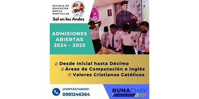 ESCUELA DE EDUCACION BASICA SOL EN LOS ANDES