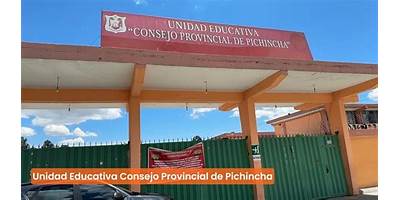 UNIDAD EDUCATIVA CONSEJO PROVINCIAL DE PICHINCHA