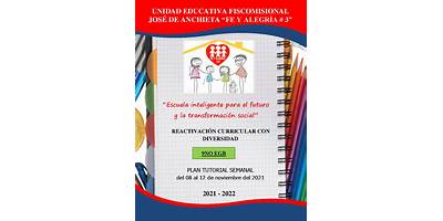 UNIDAD EDUCATIVA FISCOMISIONAL JOSE DE ANCHIETA FE Y ALEGRIA NO 3