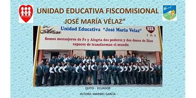 UNIDAD EDUCATIVA FISCOMISIONAL JOSÉ MARÍA VELAZ