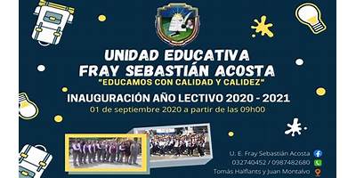 UNIDAD EDUCATIVA FRAY SEBASTIAN ACOSTA