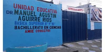 UNIDAD EDUCATIVA MANUEL AGUSTIN AGUIRRE