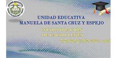 UNIDAD EDUCATIVA MANUELA DE SANTA CRUZ Y ESPEJO