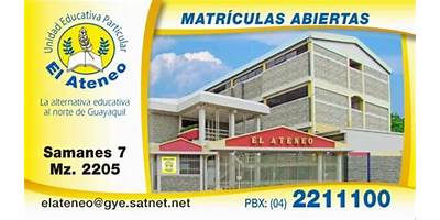 UNIDAD EDUCATIVA PARTICULAR EL ATENEO
