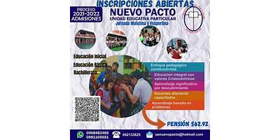 UNIDAD EDUCATIVA PARTICULAR NUEVO PACTO