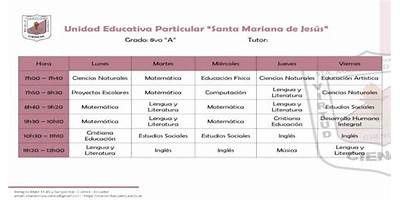UNIDAD EDUCATIVA PARTICULAR SANTA MARIANA DE JESÚS
