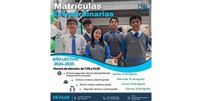 UNIDAD EDUCATIVA PARTICULAR VICENTE AGUSTIN AGUIRRE RUIZ