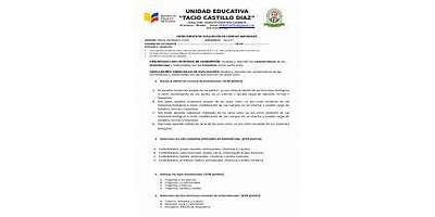 UNIDAD EDUCATIVA TACIO CASTILLO DIAZ