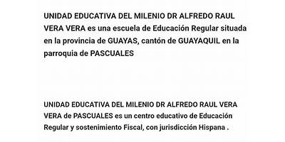ESCUELA DE EDUCACION BÁSICA ALFREDO RODRIGUEZ VERA