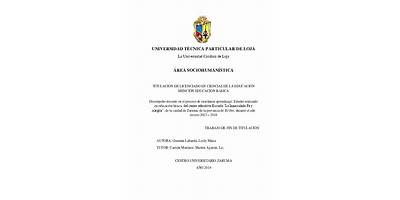ESCUELA DE EDUCACION BASICA CIUDAD DE ZARUMA N 2
