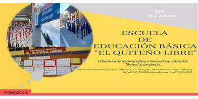 ESCUELA DE EDUCACION BASICA EL QUITEÑO LIBRE