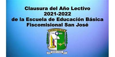 ESCUELA DE EDUCACIÓN BÁSICA FISCOMISIONAL SAN JOSÉ DE EL TEJAR