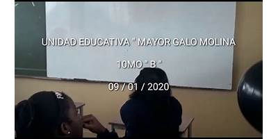 ESCUELA DE EDUCACIÓN BÁSICA MAYOR GALO MOLINA