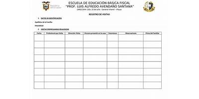 ESCUELA DE EDUCACION BASICA PROF LUIS ALFREDO AVENDAÑO SANTANA