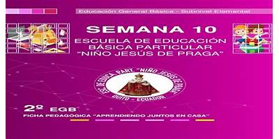ESCUELA DE EDUCACIÓN BÁSICA PARTICULAR NIÑO JESUS DE PRAGA